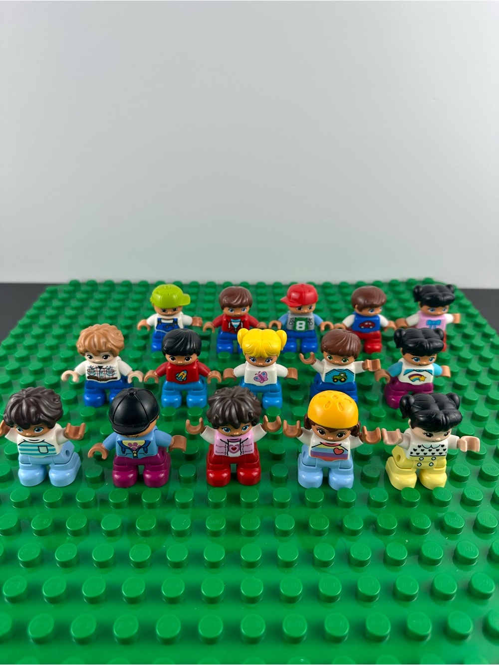 15 x Lot of Lego Duplo Kids People Characters